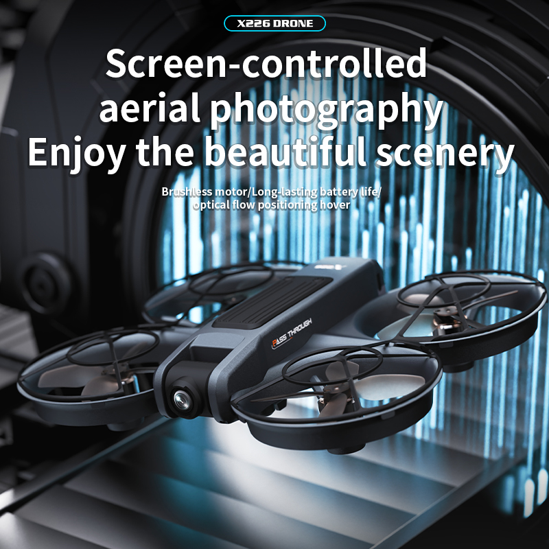 Brand+ X226 VR FPV 8K GPS Dron - đánh giá và giá Drone Kit Tricopter