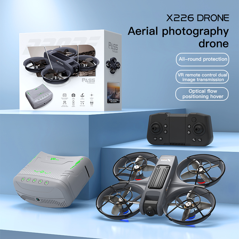 Brand+ X226 VR FPV 8K GPS Dron - đánh giá và giá Drone Kit Tricopter